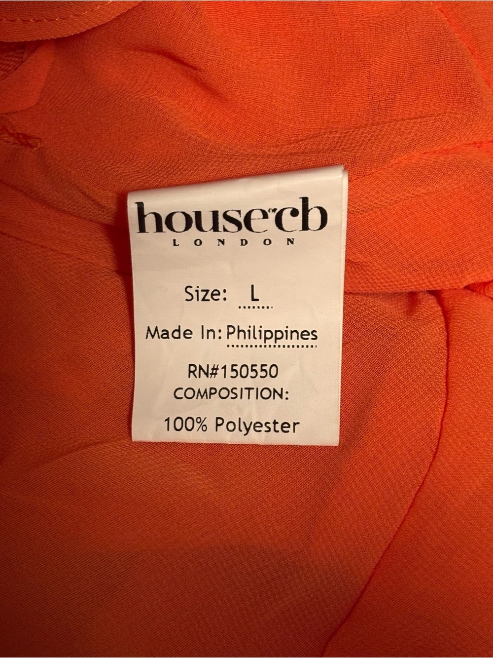 NWT House of CB Pixie Flame Orange Ruffle Maxi Dress L - Picture 13 of 14